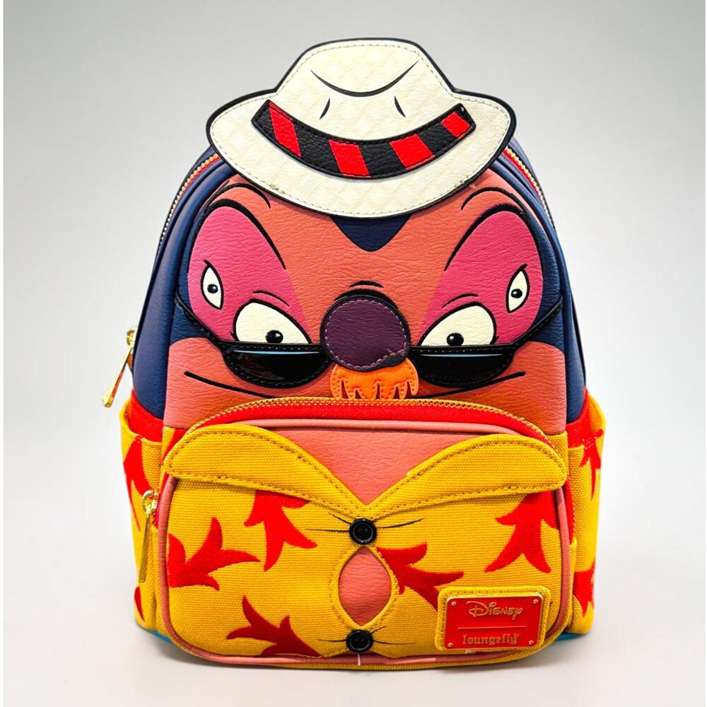 IN HAND Loungefly 2026 Disney D23 Lilo & Stitch Jumba Cosplay Mini Backpack NWT